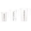 Pro-Measure polypropyleen maatkannen set - 250ml, 500ml & 1Ltr