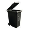 Rolcontainer zwart 240Ltr