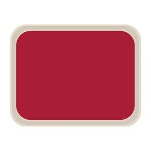 Roltex America polyester dienblad 46 x 36cm rood