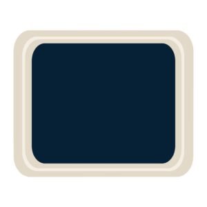 Roltex Original dienblad blauw 32,5 x 26,5cm