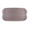 Roltex Wave dienblad grijs houtnerf 43x23cm