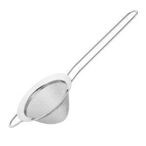 RVS fijne zeef/strainer 20(L) x 7,5(Ø)cm
