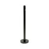 Securit Rookpaal en onderstel Zwart RVS - 100cm