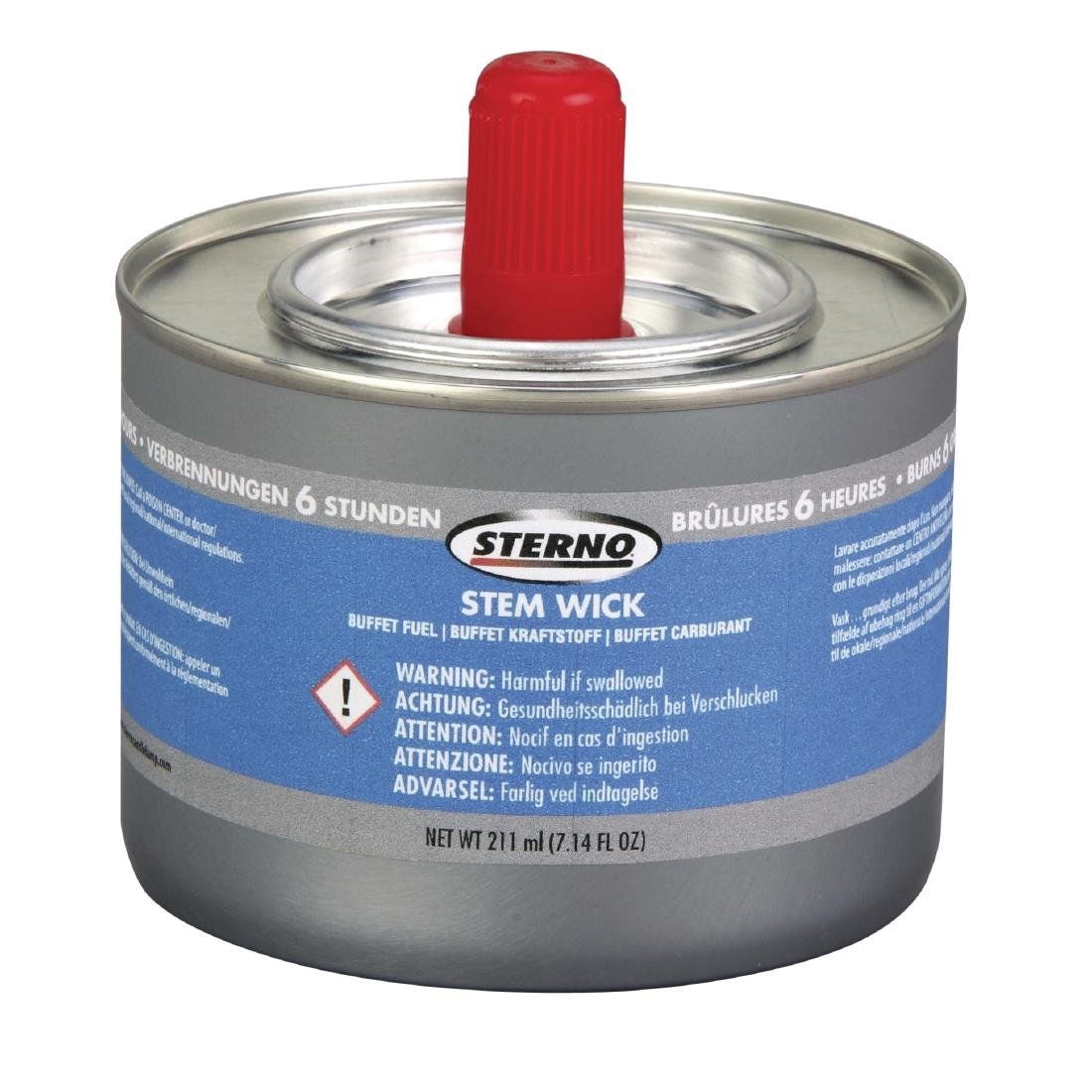 sterno superwick vloeibare brandpasta 6 branduren (36 stuks) Sterno Superwick vloeibare brandpasta 6 branduren (36 stuks)