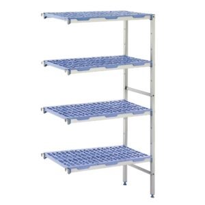 Tournus hoekrek met 4 schappen 50x145cm