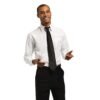 Uniform Works unisex overhemd lange mouw wit S