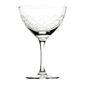 Utopia Raffles Diamond Martiniglazen 190ml (6 stuks)