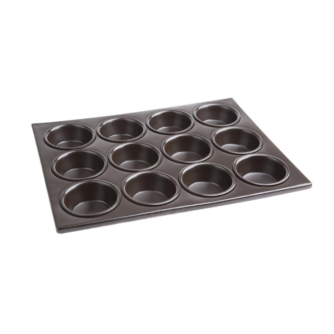 vogue aluminium anti kleef bakvorm 12 muffins Vogue aluminium anti-kleef bakvorm 12 muffins
