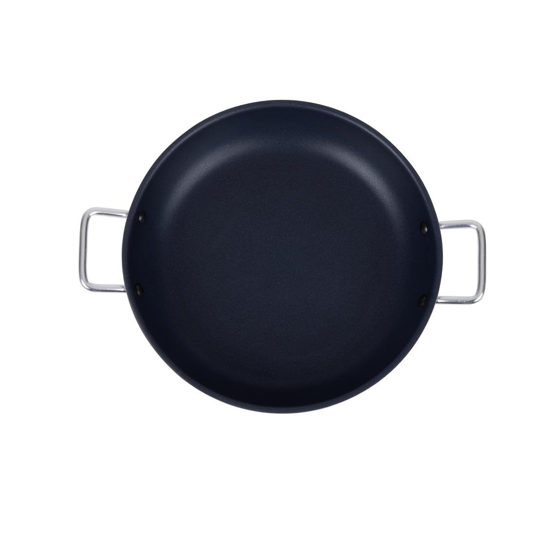 vogue aluminium antiaanbak teflon platinum plus paellapan 35cm Vogue Aluminium Antiaanbak Teflon Platinum Plus Paellapan 35cm