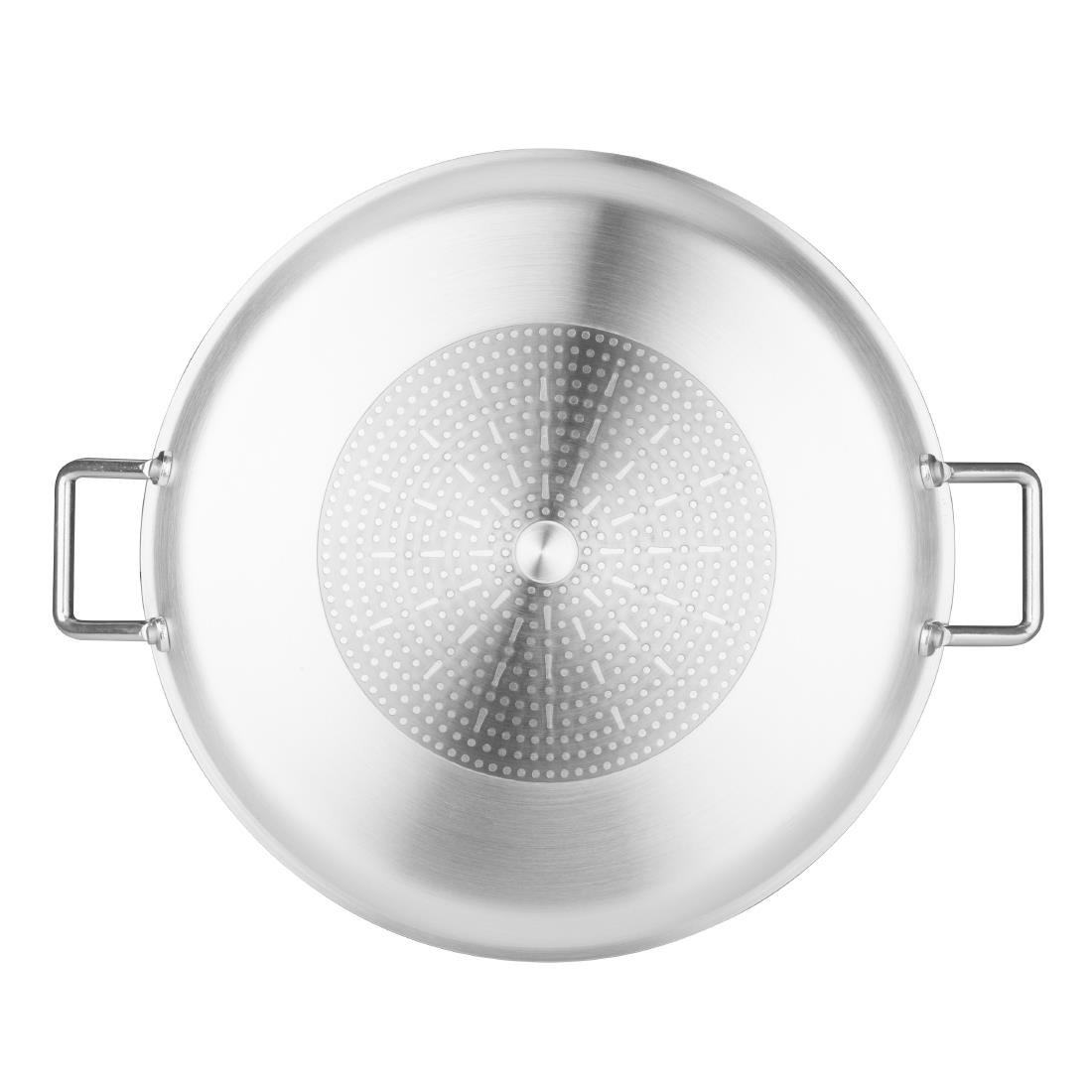 vogue aluminium antiaanbak teflon platinum plus paellapan 35cm Vogue Aluminium Antiaanbak Teflon Platinum Plus Paellapan 35cm