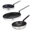 Vogue Cook Like A Pro 3-Delige Koekenpannen- En Sauteerpannenset Met Antiaanbaklaag