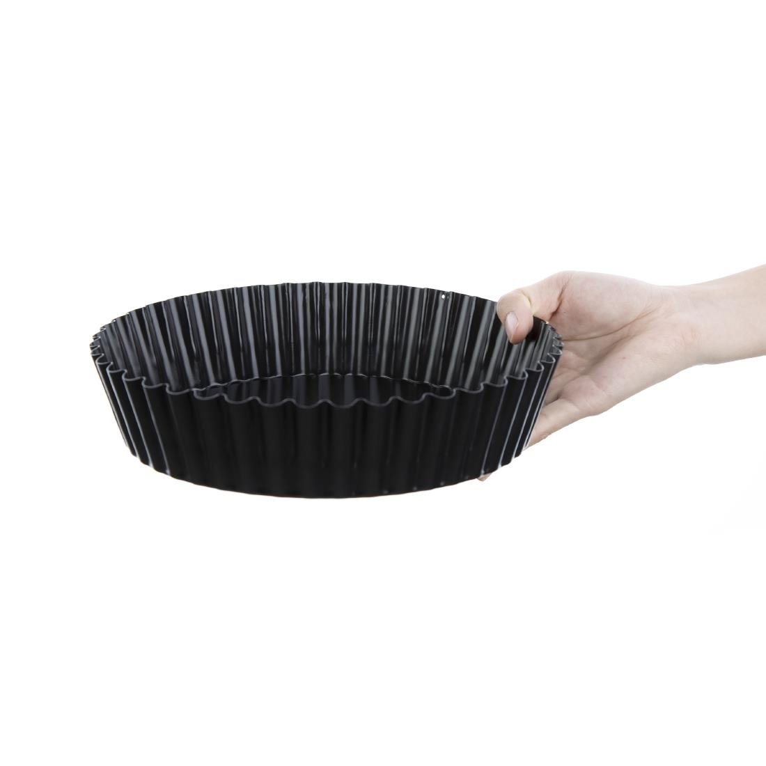 vogue geplooide diepe anti kleef quichevorm 25cm Vogue geplooide diepe anti-kleef quichevorm 25cm
