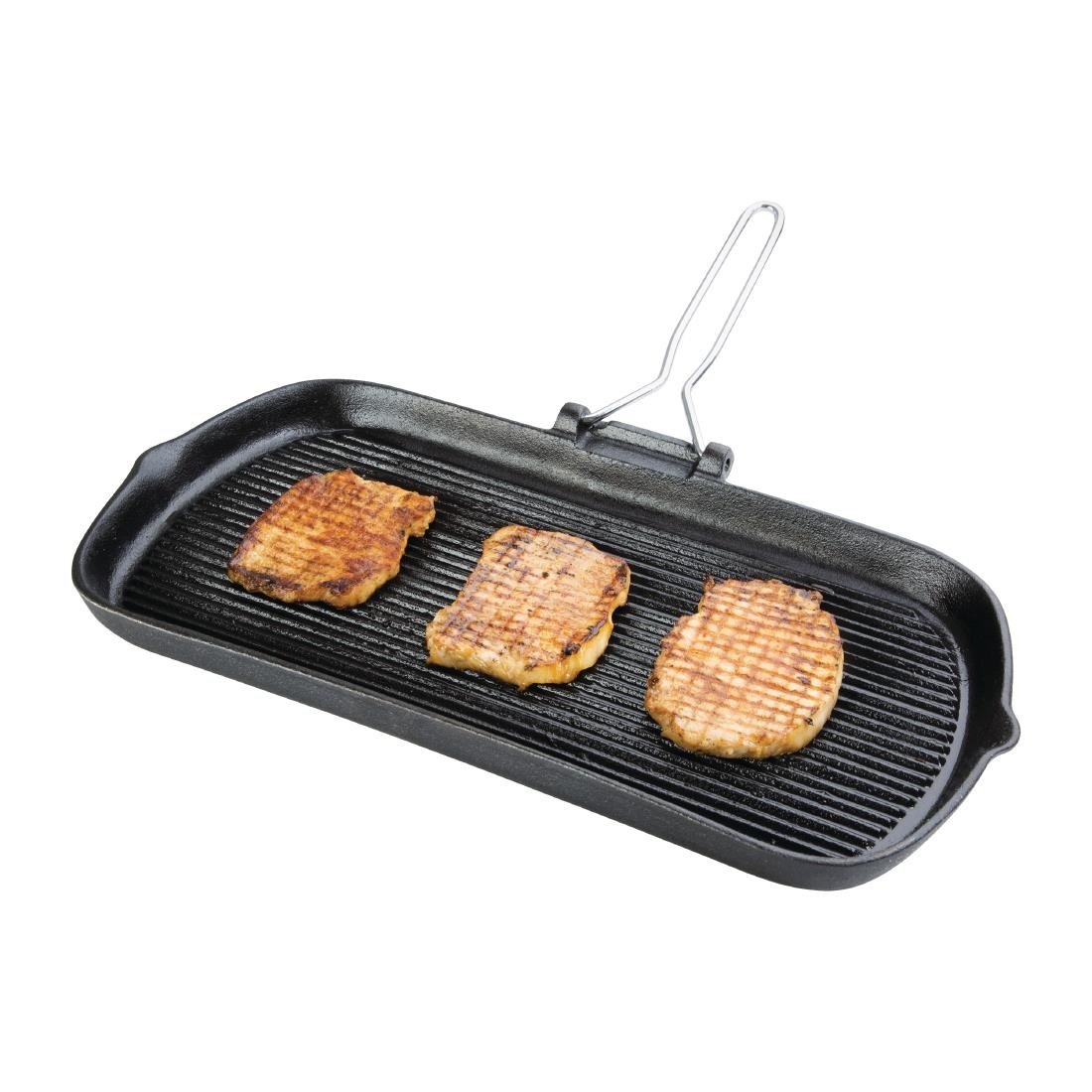 vogue gietijzeren grillpan 22cm Vogue gietijzeren grillpan 22cm
