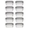 Vogue GN bakken set 10x GN 1/4 (10 stuks)