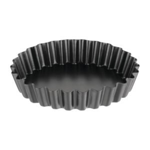 Vogue mini anti-kleef quichevormen met losse bodem 10cm (3 stuks)