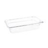 Vogue polycarbonaat bak transparant GN 1/4 65mm