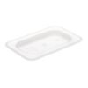Vogue polycarbonaat deksel transparant GN1/9