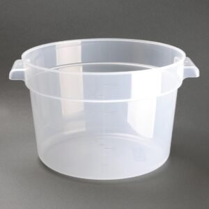 Vogue polypropyleen ronde vershoudbak 10Ltr