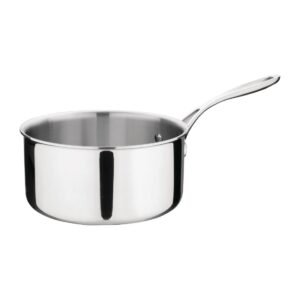 Vogue roestvrij staal & aluminium tri-wand steelpan 20 cm