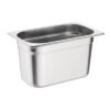 Vogue roestvrijstalen 1/4 gastronorm bak 150mm