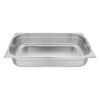 Vogue RVS GN 1/1 bak met handvatten 10cm