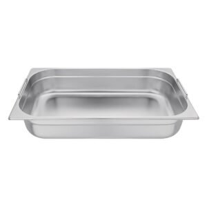 Vogue RVS GN 1/1 bak met handvatten 10cm
