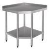 Vogue RVS werktafel hoekelement 70cm