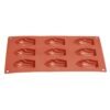 Vogue Silicone Madeleinenvorm 9 Cup