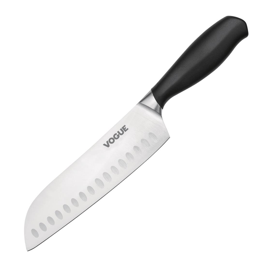 vogue soft grip santoku mes 18cm Vogue soft grip santoku mes 18cm