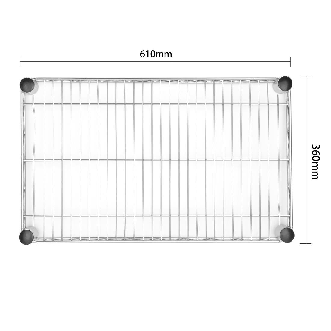 vogue stalen draad wandrek 610mm Vogue stalen draad wandrek 610mm