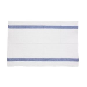 Vogue zware kwaliteit polykatoen theedoek blauw 76 x 51cm