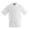 Whites Boston unisex koksbuis korte mouw wit L