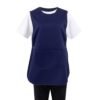 Whites overgooierschort met zak navy blue