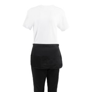 Whites unisex geldschort zwart