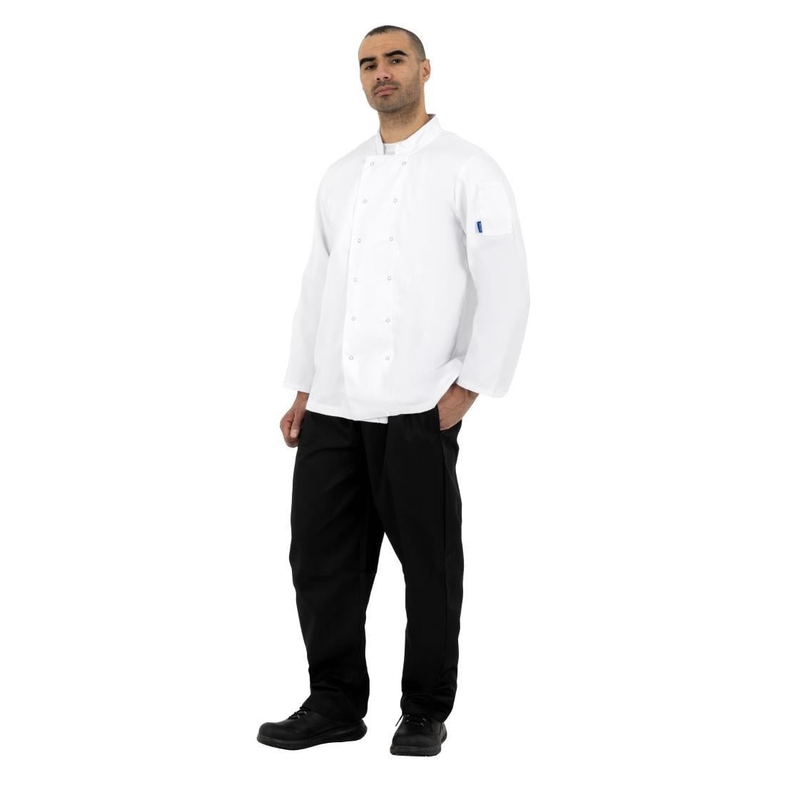 whites vegas koksbuis lange mouw wit l Whites Vegas koksbuis lange mouw wit L