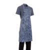 Whites waterdicht schort blauw-wit gestreept
