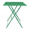 Bolero Perth bosgroene trottoirstijl vierkante tafel 600 mm
