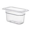 Cambro polycarbonaat gastronormbak GN 1/9 100mm