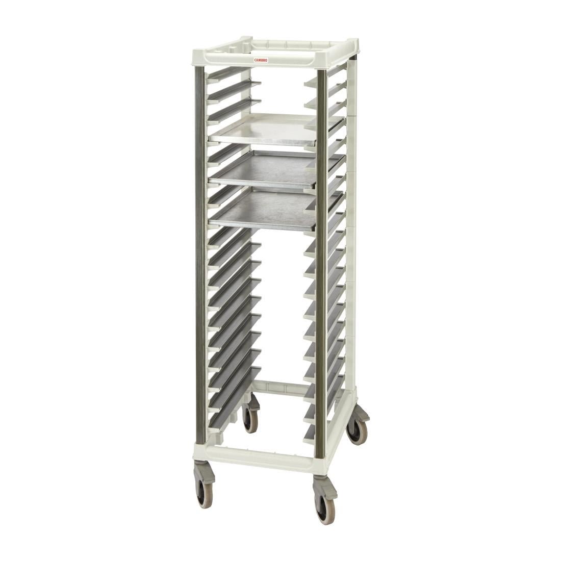 cambro ultimate bakkerijtrolley volledige hoogte met verlengde rail Cambro Ultimate bakkerijtrolley volledige hoogte met verlengde rail