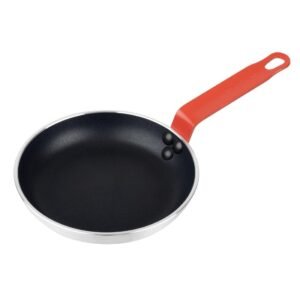Hygiplas aluminium koekenpan Teflon Platinum Plus anti-aanbaklaag rood 20cm