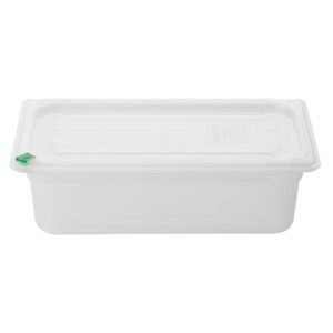 Hygiplas Click PP GN-bak 1/3 met deksel & 7 kleurclips 100 mm 3,6L (set van 4)