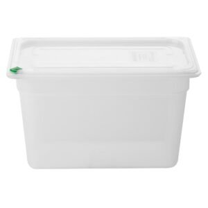 Hygiplas Click PP GN-bak 1/3 met deksel & 7 kleurclips 200 mm 6,9L (set van 4)